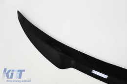 Spoiler coperchio bagagliaio per Audi A5 8T 8T Facelift Coupe 2007-2016 Nero lucido-image-6092438