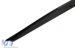 Spoiler coperchio bagagliaio per AUDI A7 4G8 S7 RS7 2011-2017 Carbonio reale-image-6040469