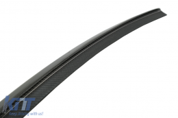 Spoiler coperchio bagagliaio per AUDI A7 4G8 S7 RS7 2011-2017 Carbonio reale-image-6040539