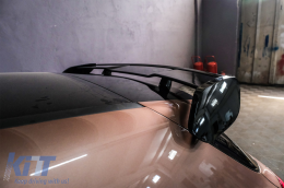 Spoiler coperchio per Mercedes Classe A Hatchback W177 18+ A45 Look nero-image-6086107