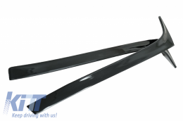 Spoiler d'aileron lunette arrière pour VW Golf 7 et 7.5 12-20 GTI Design Noir-image-6063007