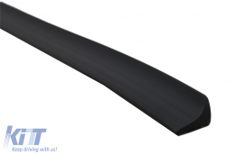 Spoiler de maletero delgado para Mercedes Clase S W220 Sedan 1998-2005 negro-image-6093844