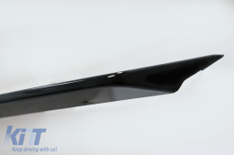 Spoiler del bagagliaio per Mercedes Classe C W204 2007-2014 Nero lucido-image-6073057