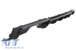 Spoiler delantero Y Difusor para BMW 3 F30 F31 2011+ M-Performance Look Carbono-image-6064206