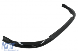 Spoiler d'extension de lèvre avant pour VW Golf 8 2020+ Norme Noir brillant-image-6089800