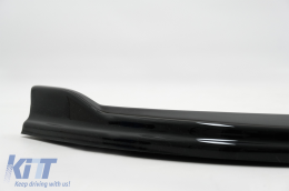 Spoiler d'extension de lèvre avant pour VW Golf 8 2020+ Norme Noir brillant-image-6089805