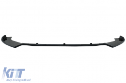 Spoiler d'extension lèvre avant pour VW Golf 7 GTI 7.5 GTI & R 2013-2020 Noir brillant-image-6085882