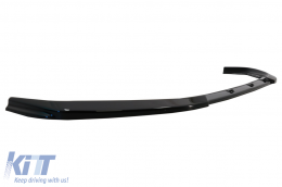 Spoiler extensión labio delantero para Peugeot 208 Mk2 20+ Negro brillante-image-6089903