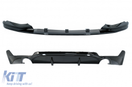 Spoiler Labbro per BMW 4 F32 F33 F36 13-03.19 Minigonne laterali Add-on Estensioni Diffusore-image-6058539