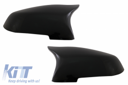 Spoiler Lip per BMW 5 F10 F11 15-17 M-Perform Coperture Specchi Diffusore Nero-image-6056509