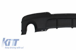 Spoiler Lip per BMW 5 F10 F11 15-17 M-Perform Coperture Specchi Diffusore Nero-image-6056523