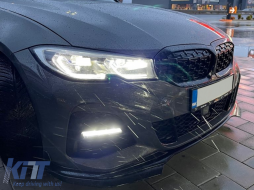 Spoiler Lip pour BMW 3 G20 Berline G21 Touring 18+ M Sport Negro brillante-image-6089773