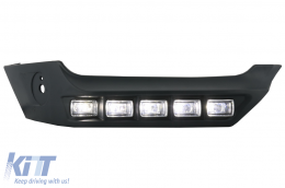 Spoiler paraurti anteriore LED DRL Estensione per MERCEDES Classe G W463 1989+-image-5998517