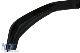 Spoiler paraurti anteriore per BMW X1 SUV F48 Pre-LCI 15-19 Lucido Nero-image-6083221