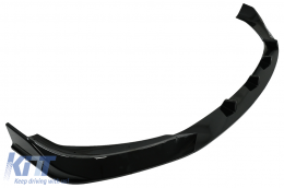 Spoiler paraurti anteriore per BMW X1 SUV F48 Pre-LCI 15-19 Lucido Nero-image-6083223