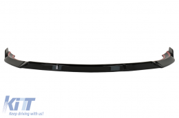 Spoiler paraurti anteriore per Mercedes CLA45 C117 X117 13-16 nero lucido-image-6038074