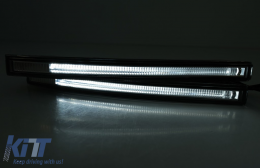 Spoiler Paraurti LED DRL Estensione per Mercedes G Facelift W463 W464 18+-image-6073193