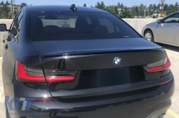 Spoiler per il tronco per BMW Serie 3 G20 Berlina 2019+ Nero lucido-image-6076053