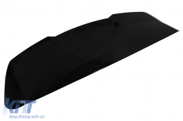 Spoiler posteriore sul tetto per Audi Q8 SUV 2018-up RS Design Brillante Nero-image-6084571