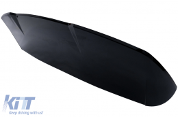 Spoiler posteriore sul tetto per Audi Q8 SUV 2018-up RS Design Brillante Nero-image-6084573