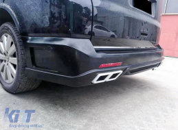 Spoiler pour VW Transporter Multivan Caravelle T5 T5.1 Facelift 10-15 LED DRL--image-6067874