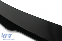 Spoiler sul tetto per BMW Serie 1 F20 F21 2011-2019 Spoiler Nero lucido-image-6086555