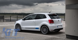 Spoiler sul tetto per VW Polo 6R 6C Mk6 2009-2017 WRC Look Portellone posteriore-image-6030799