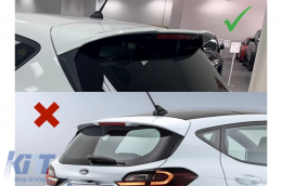 Spoiler Tappo spoiler tetto per Ford Fiesta Mk8 ST ST-Line 2017-2021 Nero lucido-image-6094539