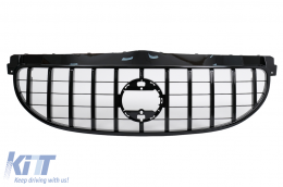 Sport Grill Maske Kühlergrill Gitter für Smart ForFour W453 2014-2019 GTR-Design-image-6105926