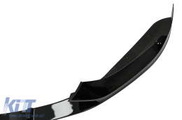 Stoßfängerlippenspoiler für BMW 1 F20 F21 LCI 15-19 Schrägheck M Sport Look Schwarz-image-6083199