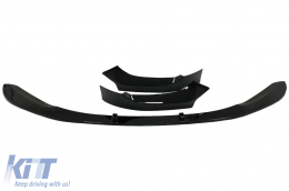 Stoßfängerlippenspoiler für BMW 1 F20 F21 LCI 15-19 Schrägheck M Sport Look Schwarz-image-6083203