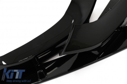 Stoßfängerlippenspoiler für BMW 1 F20 F21 LCI 15-19 Schrägheck M Sport Look Schwarz-image-6083204