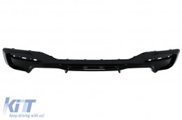 Stoßstange Diffusor für BMW 1er F20 F21 LCI 15-06.19 M2 Design Doppelauslass-image-6098826