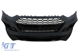 Stoßstange für Audi A5 F5 MOPF 2020+ Kühlergrill Unterlippe Racing Look PDC SRA-image-6098889