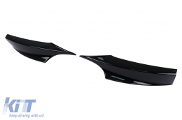 Stoßstange Seitensplitter Spoiler für BMW 3er F34 GT M-Sport 13-2020 Glänzendes Schwarz-image-6100577