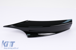 Stoßstange Seitensplitter Spoiler für BMW 3er F34 GT M-Sport 13-2020 Glänzendes Schwarz-image-6100578