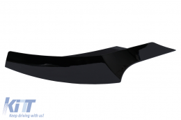 Stoßstange Seitensplitter Spoiler für BMW 3er F34 GT M-Sport 13-2020 Glänzendes Schwarz-image-6100580