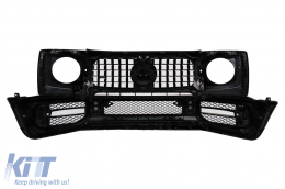 Stoßstangen für Mercedes G-Klasse W463 MOPF 18+ G63 Look Kühlergrill Radkästen-image-6105016