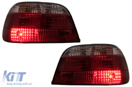 Tail Lights suitable for BMW 7 Series E38 (06.1994-07.2001) Red Clear-image-6083957