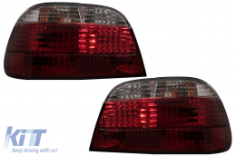 Tail Lights suitable for BMW 7 Series E38 (06.1994-07.2001) Red Clear-image-6083964