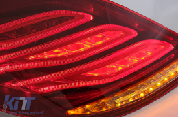 Taillights Full LED suitable for Mercedes S-Class W222 (2013-2017) Facelift Design-image-6074794