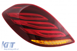 Taillights Full LED suitable for Mercedes S-Class W222 (2013-2017) Facelift Design-image-6074795