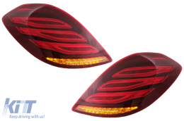 Taillights Full LED suitable for Mercedes S-Class W222 (2013-2017) Facelift Design-image-6074803