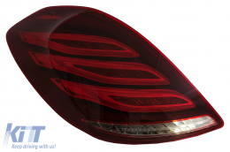 Taillights Full LED suitable for Mercedes S-Class W222 (2013-2017) Facelift Design-image-6074805