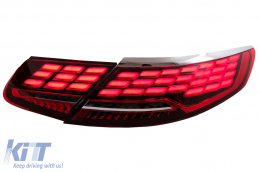 Taillights Full LED suitable for Mercedes S-Class Coupe C217 Cabrio A217 (2015-2017) Facelift S63 S65 Design-image-6101057