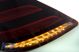 Taillights Full LED suitable for Mercedes S-Class W222 (2014-2017) Dynamic Turning Lights Facelift Design-image-6110440