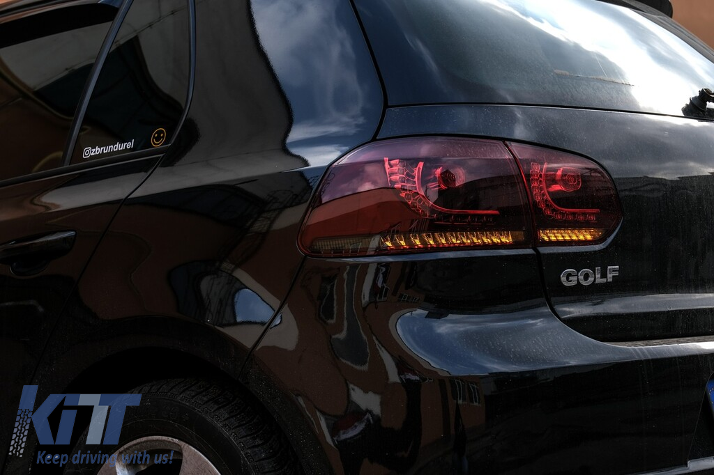 Scheinwerfer VW Golf VI U-Tube LED Dynamic Black