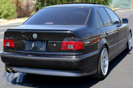 Taillights LED BAR suitable for BMW 5 Series E39 Sedan (09.1995-08.2000) Red Smoke-image-6079350