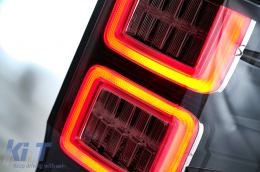 Taillights LED suitable for Ford Ranger (2012-2018) Clear with Sequential Dynamic Turning Lights-image-6068781