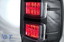 Taillights LED suitable for Ford Ranger (2012-2018) Clear with Sequential Dynamic Turning Lights-image-6068783